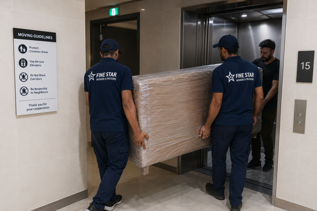 furniture moving service in dubai